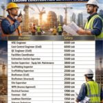 Staff Required for Leading Construction Company in Saudi Arabia